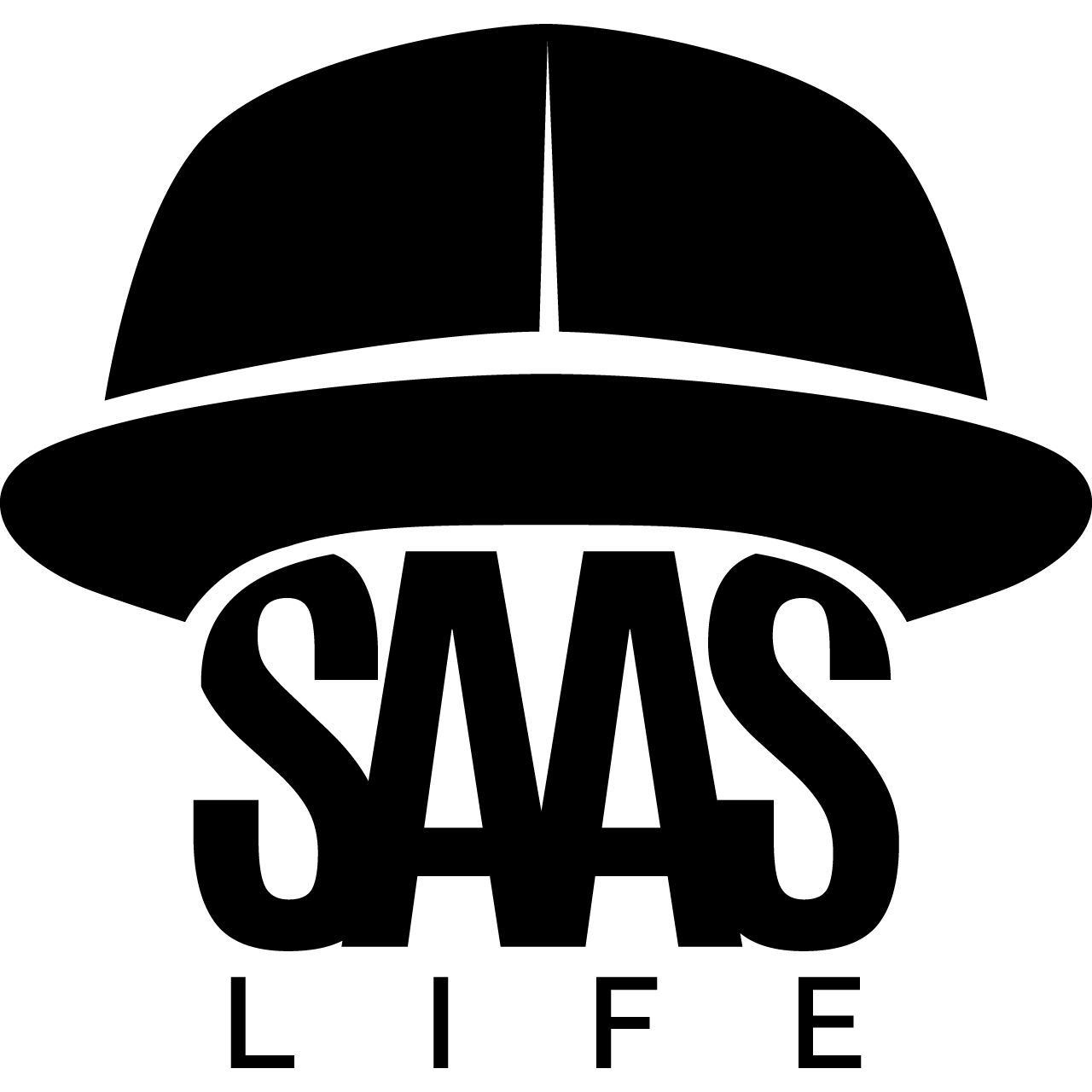 SAAS Life black logo